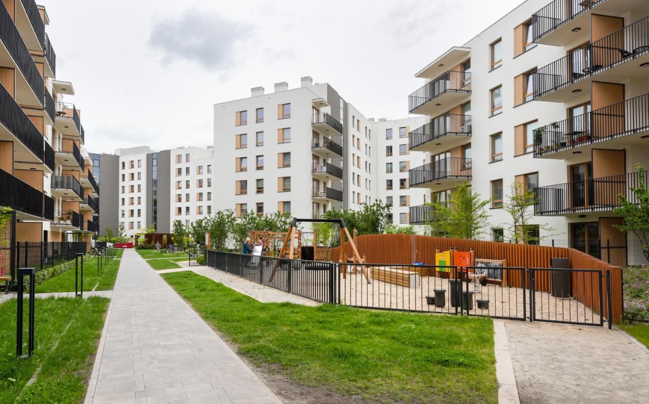 Wola Skwer Sunny Apartment Varsóvia Exterior foto